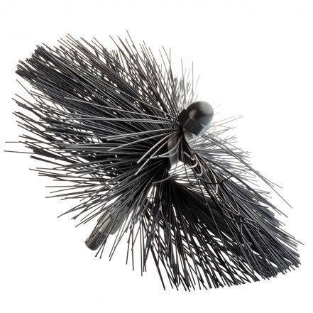 Threaded Brush 35 cm Ø, Perlon