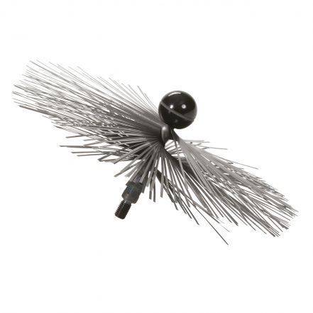 Threaded brush 18 cm Ø