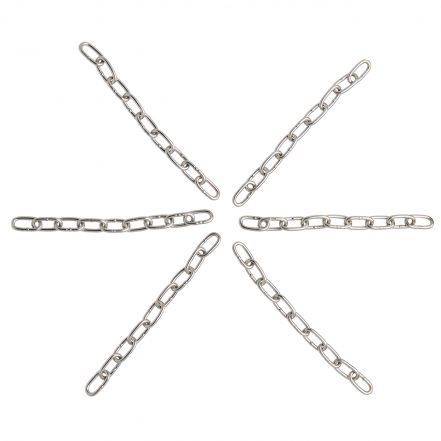 Stainless steel chain VA Ø 3 mm / 6 x 25
